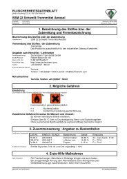 EU-SICHERHEITSDATENBLATT SSM 22 Schweiß-Trennmittel ...