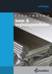 bouw- & beglazingsprofielen - Schadebo