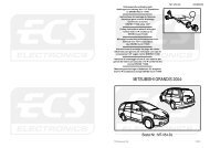 MITSUBISHI GRANDIS 2004- - ECS Electronics Catalogus