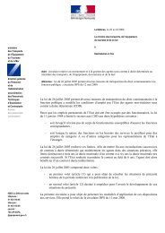 Circulaire de gestion des contractuels CDD du MEDAD ... - SUP-Equip