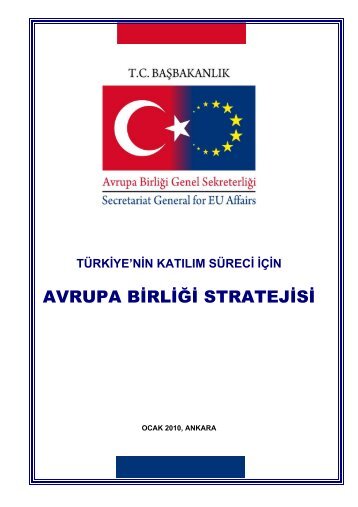 Türkiye'nin Katılım Süreci için AB Stratejisi - Avrupa Birliği Bakanlığı