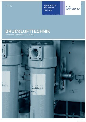 Katalog für Drucklufttechnik - Agre
