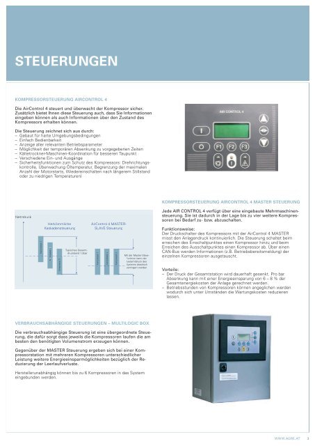 Katalog für Drucklufttechnik - Agre