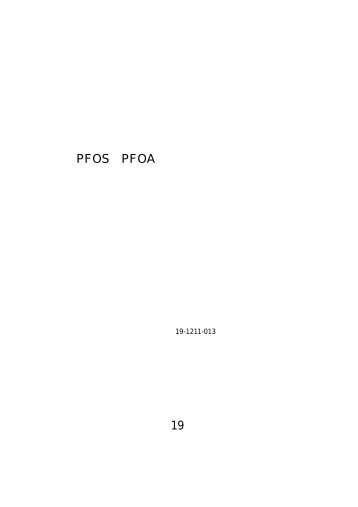 残留性有機フッ素化合物PFOS・PFOAおよびその ... - 河川環境管理財団
