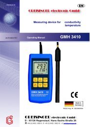 GMH 3410 - Greisinger