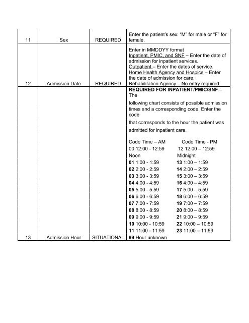 Iowa Medicaid Enterprise UB-04 Claim Form Health Insurance ...