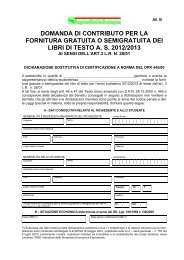 modulo domanda contributo libri di testo.pdf - Comune di Concordia ...