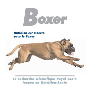 Brochure Prestige - Breed Nutrition - Royal Canin