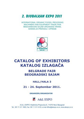 2. BIOBALKAN EXPO 2011