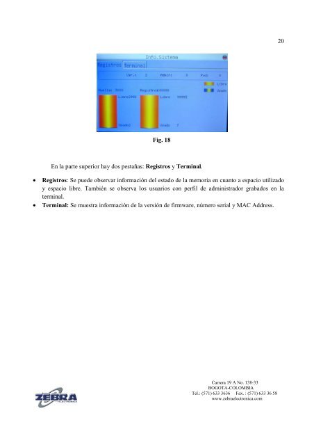 MANUAL TERMINAL BIOMÃTRICA ZS 28.pdf - Zebra Electronica
