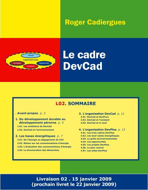 Le cadre DevCad - Xpair