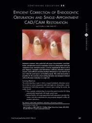 Efficient Correction of Endodontic Obturation and Single-Appointment