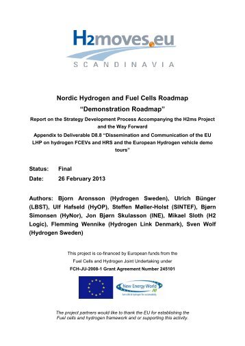 Nordic FCEV Roadmap - Scandinavian Hydrogen Highway ...