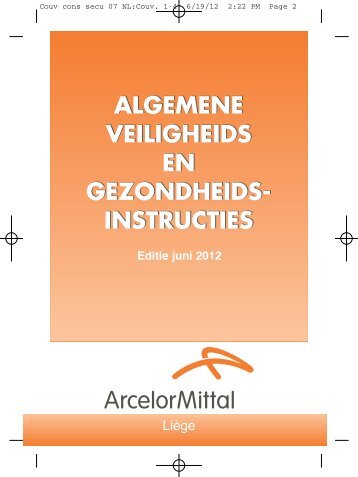 ALGEMENE VEILIGHEIDS EN GEZONDHEIDS ... - Cockerill-Sambre