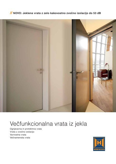 VeÄ funkcionalna vrata iz jekla - Termodom