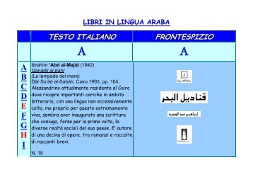 TESTO ITALIANO - Biblioteca Civica Bertoliana