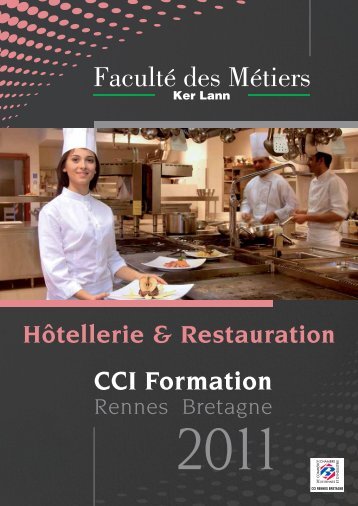 Catalogue formation continue hÃ´tellerie-restauration ... - CCI Rennes
