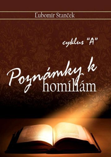 PoznÃ¡mky k homÃ­liÃ¡m - cyklus - Evanjelizacia