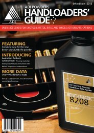 Guide 6th Edition - ADI Powders Handloaders' Guide