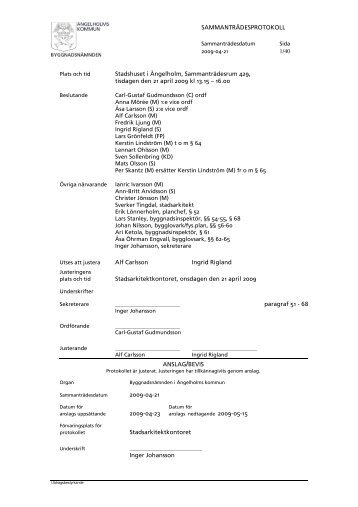 BN protokoll 2009-04-21.pdf - Ängelholms kommun