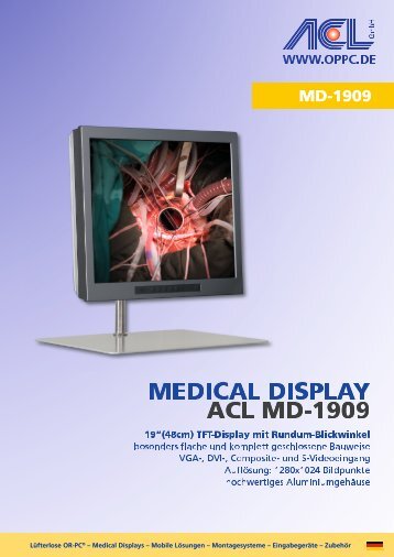 ACL MD-1909 Datenblatt DT.indd - Home - SEC Medical