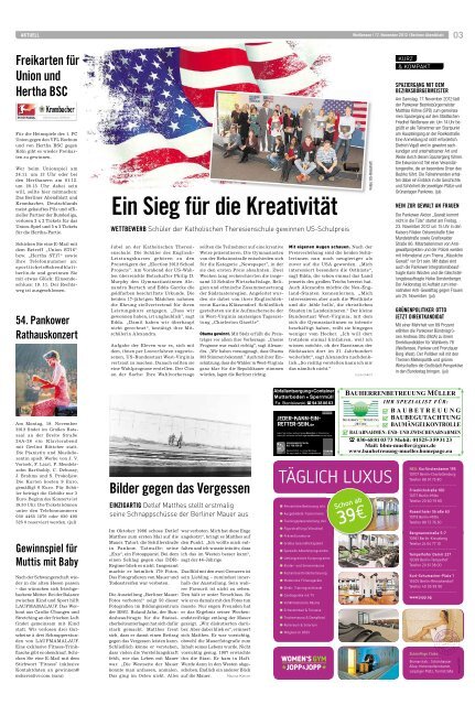 17. November 2012 - Berliner Abendblatt