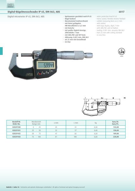 measuring instruments wir bieten mehr als genauigkeit!