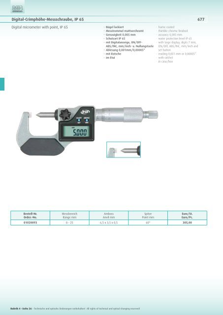 measuring instruments wir bieten mehr als genauigkeit!