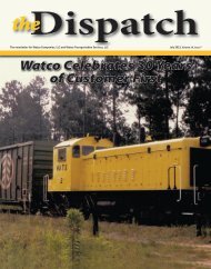 Dispatch - Watco Companies