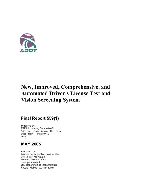 New Improved Comprehensive And Automated Driver S License Test