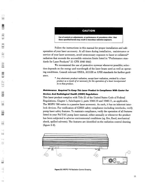 metric Oscillator - Beckman Institute Laser Resource Center