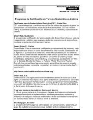 Programas de CertificaciÃ³n de Turismo Sostenible en AmÃ©rica