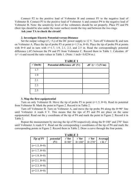 Electric Field and Electric Potential (B)