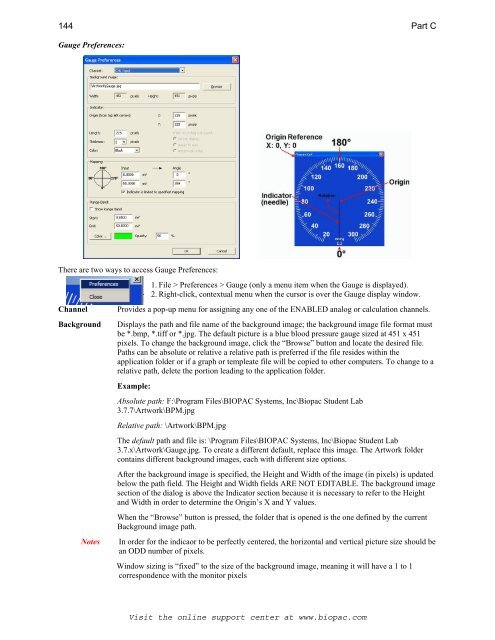 BSL PRO Software Guide - Biopac