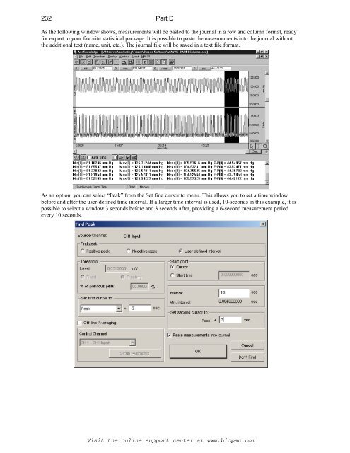 BSL PRO Software Guide - Biopac