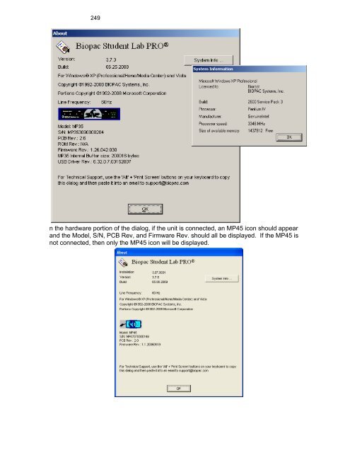 BSL PRO Software Guide - Biopac