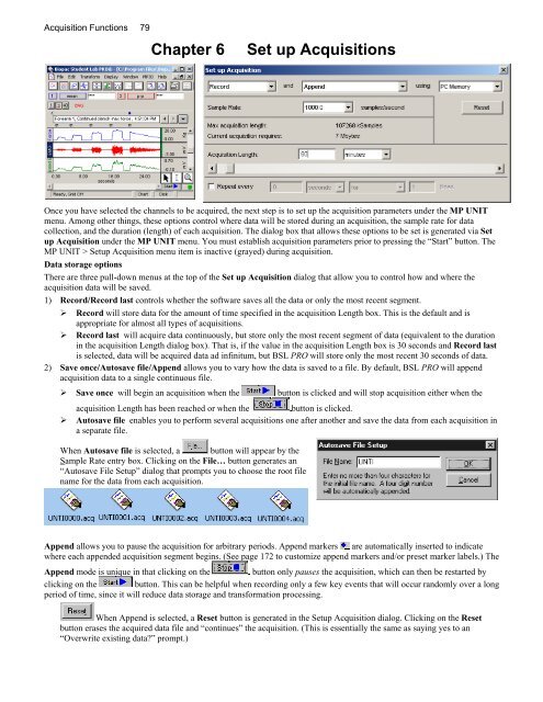 BSL PRO Software Guide - Biopac