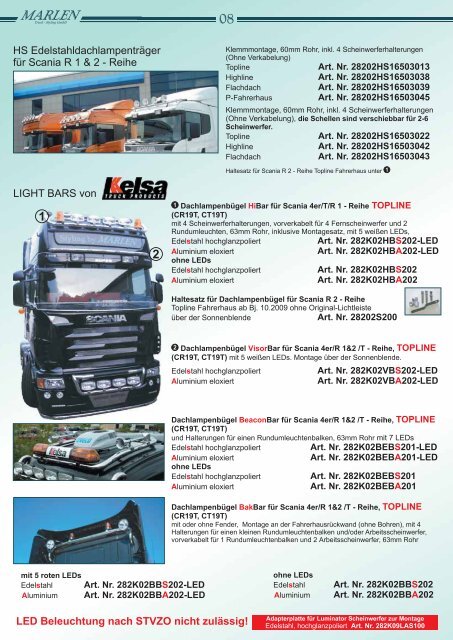 Scania-Katalog