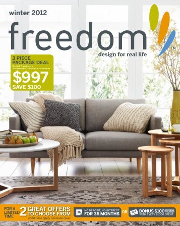 winter 2012 - Freedom Furniture