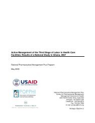 Active Management of the Third Stage of Labor in Health ... - POPPHI