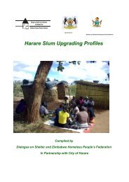 Harare Slum Upgrading Profiles - Shack/Slum Dwellers International