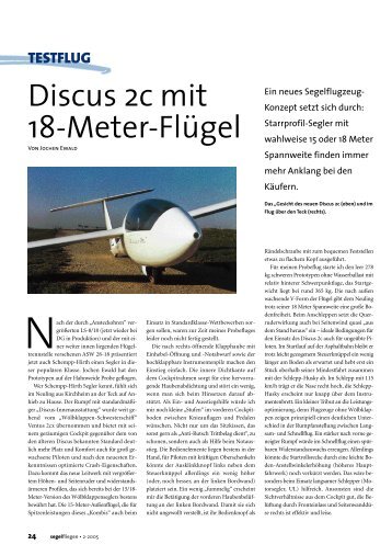 DLR Segelflug- Symposium Stuttgart: Die ... - Schempp-Hirth