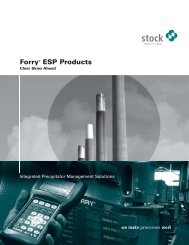 Forry® ESP Products - Schenck Process GmbH