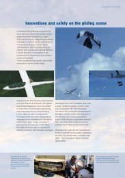 Innovations and safety on the gliding scene - Schempp-Hirth