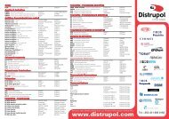 Distrupol Product List - Univar Colour