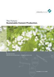 The Future: Sustainable Cement Production. - Schenck Process GmbH