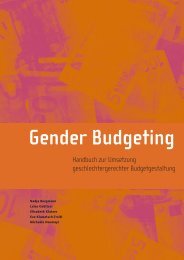 Gender Budgeting â Handbuch zur Umsetzung - UniversitÃ¤t fÃ¼r ...