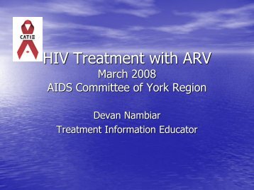 HIV Treatment and ARV - ACYR