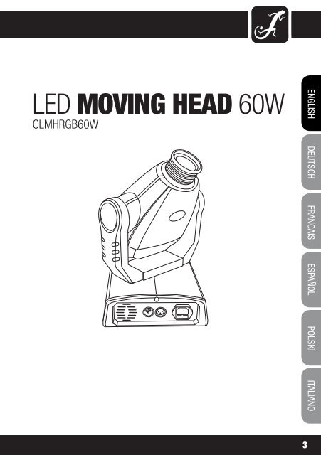 LED MOVING HEAD 60W - Everen
