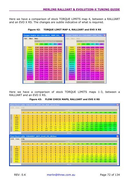 Merlins Ralliart and EvoX TUNING GUIDE Version K.pdf - EvoScan